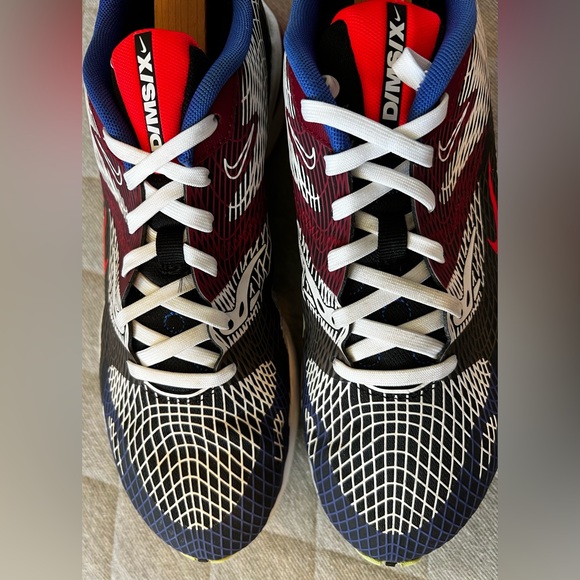 NIKE Ghoswift D/MS/X Size 9.5 in Bright Crimson White Originally $158 - Picture 6 of 11